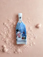 Light Blue Kitchen Towel -Let it snow