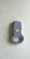 Blue Towel holder